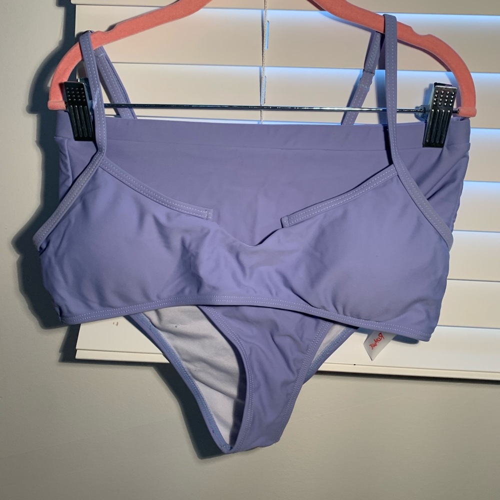 romwe purple bikini set - Picture 2 of 3